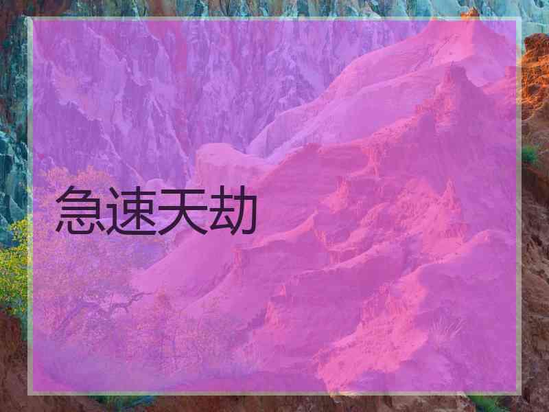 急速天劫