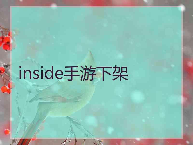 inside手游下架