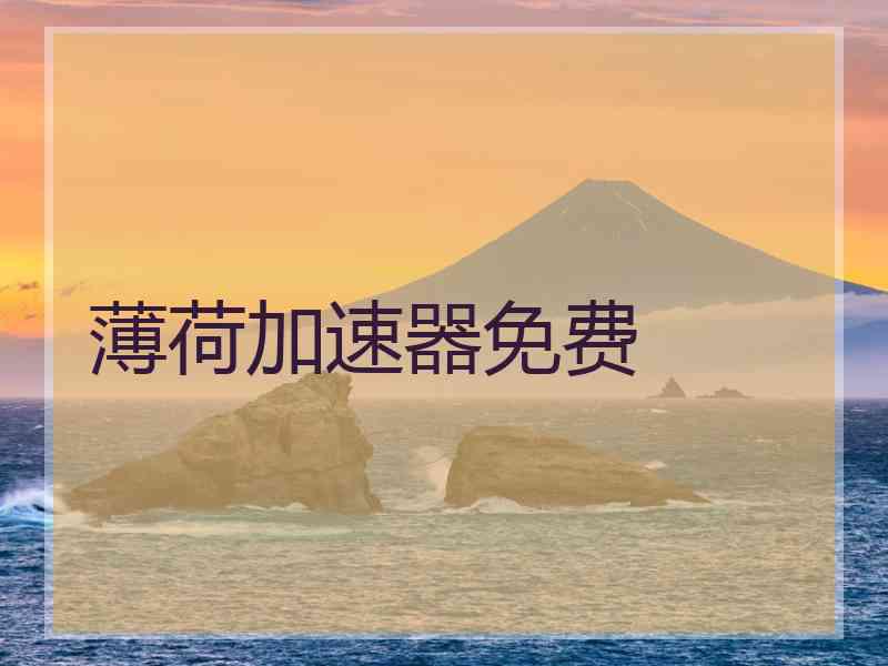 薄荷加速器免费