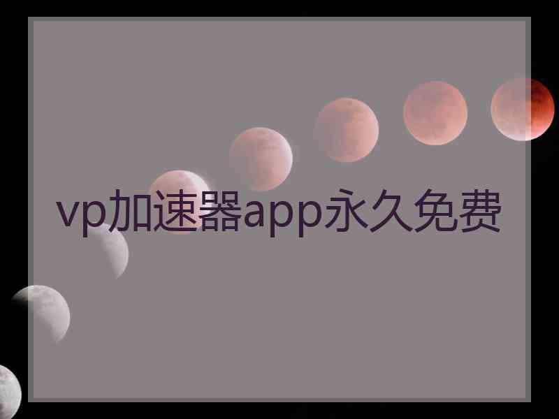 vp加速器app永久免费