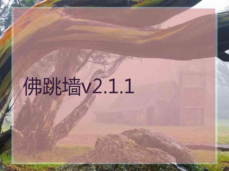 佛跳墙v2.1.1