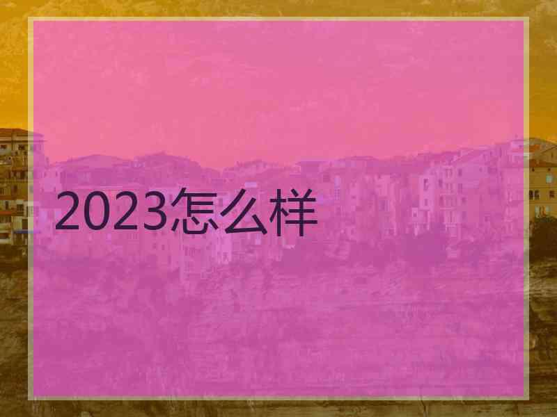 2023怎么样