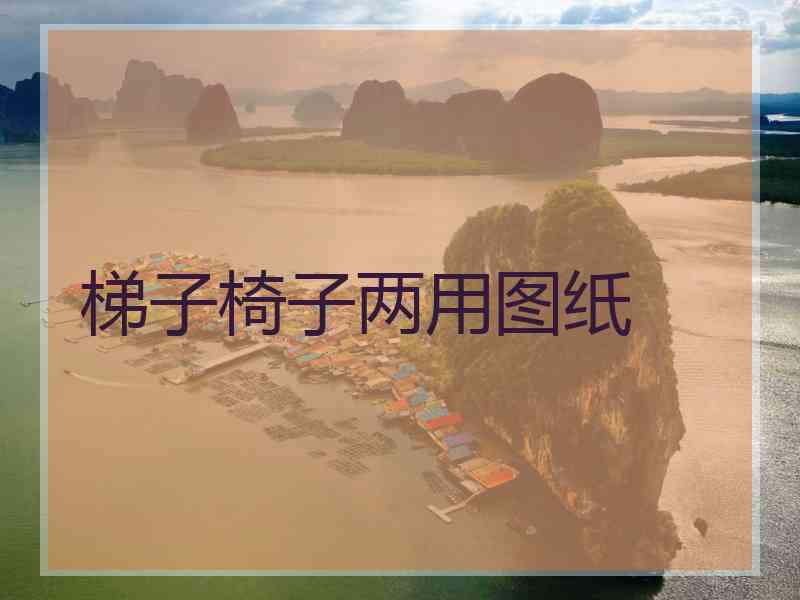 梯子椅子两用图纸