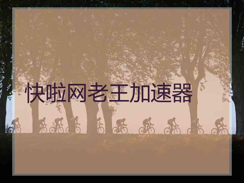 快啦网老王加速器
