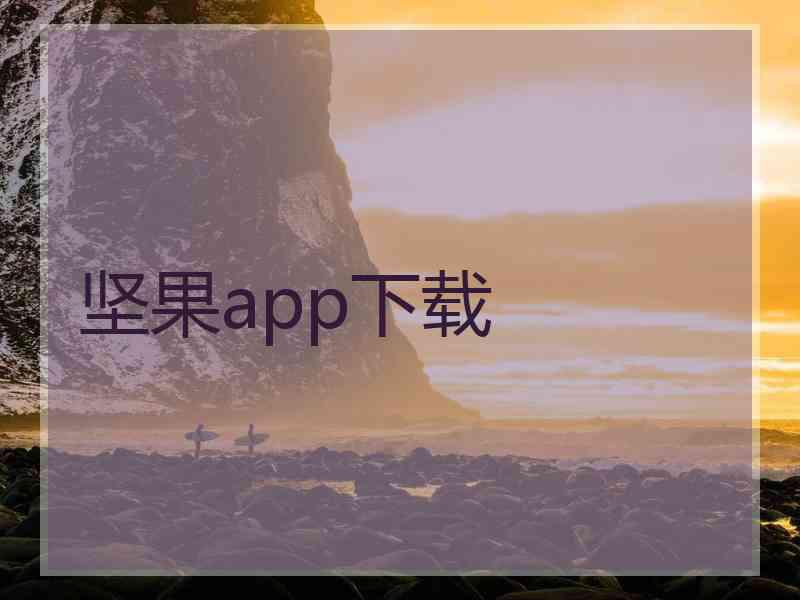 坚果app下载