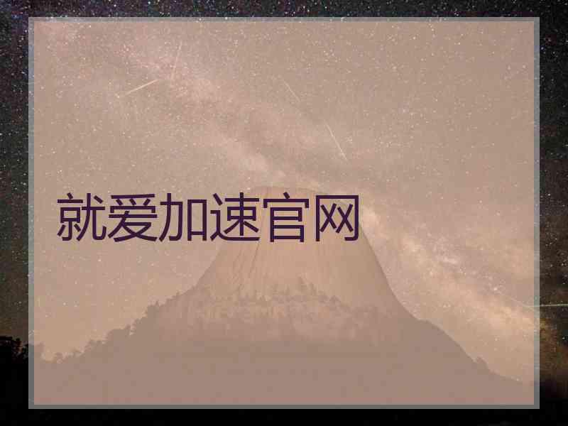 就爱加速官网