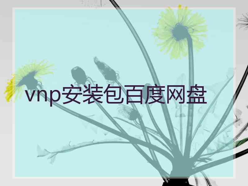 vnp安装包百度网盘