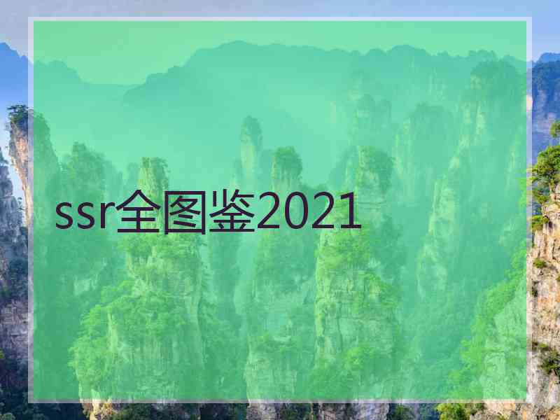 ssr全图鉴2021