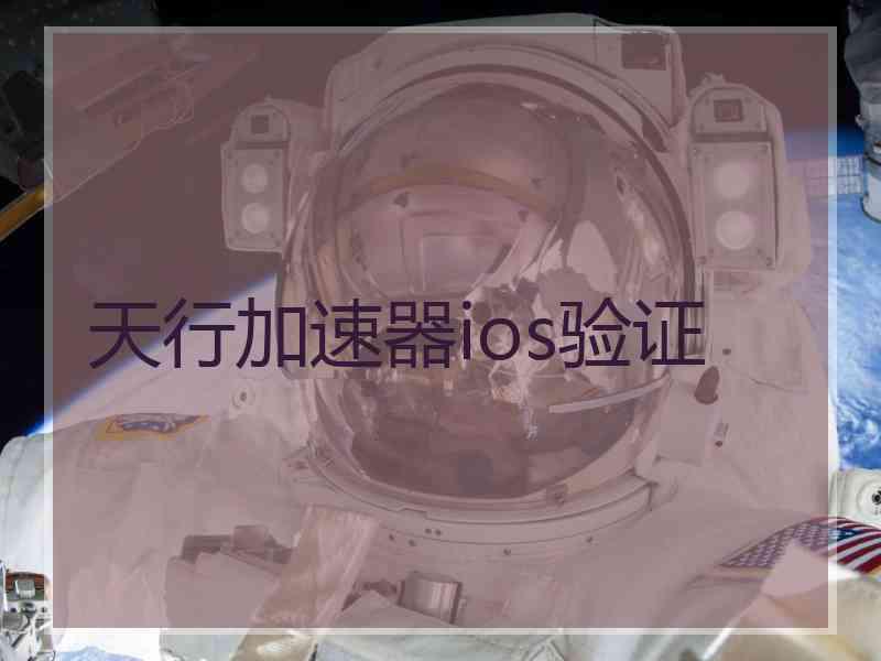 天行加速器ios验证