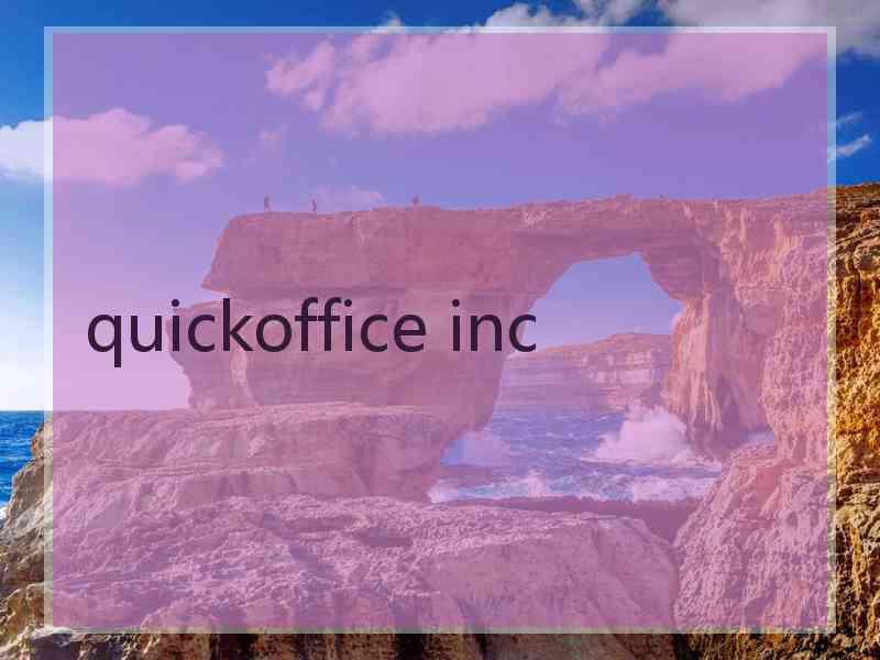 quickoffice inc