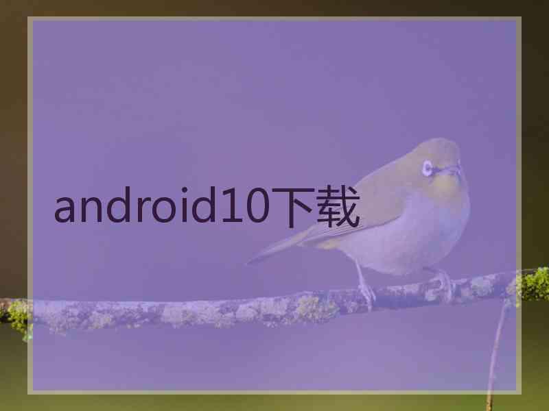 android10下载