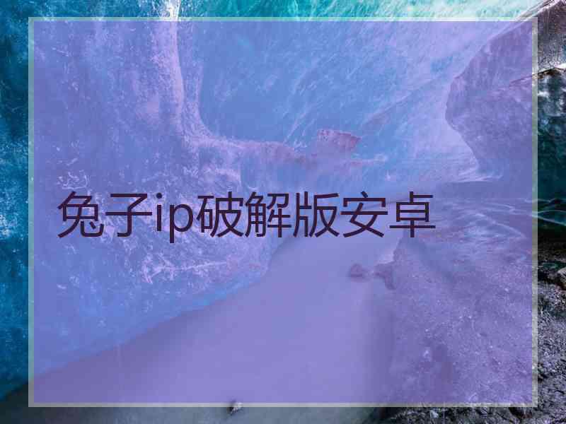 兔子ip破解版安卓