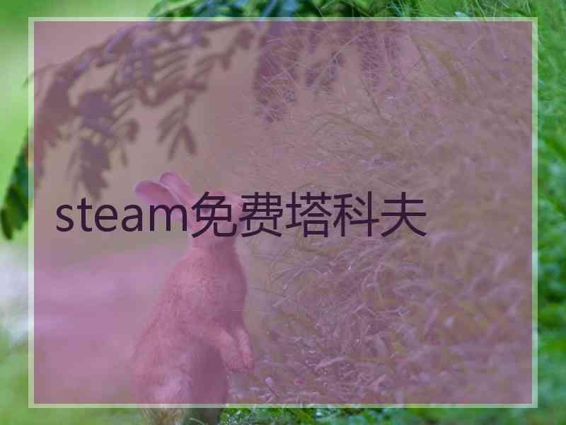 steam免费塔科夫