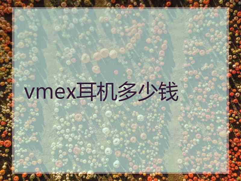 vmex耳机多少钱
