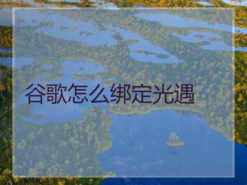 谷歌怎么绑定光遇