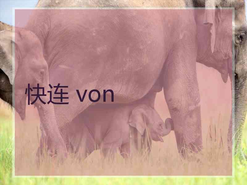 快连 von