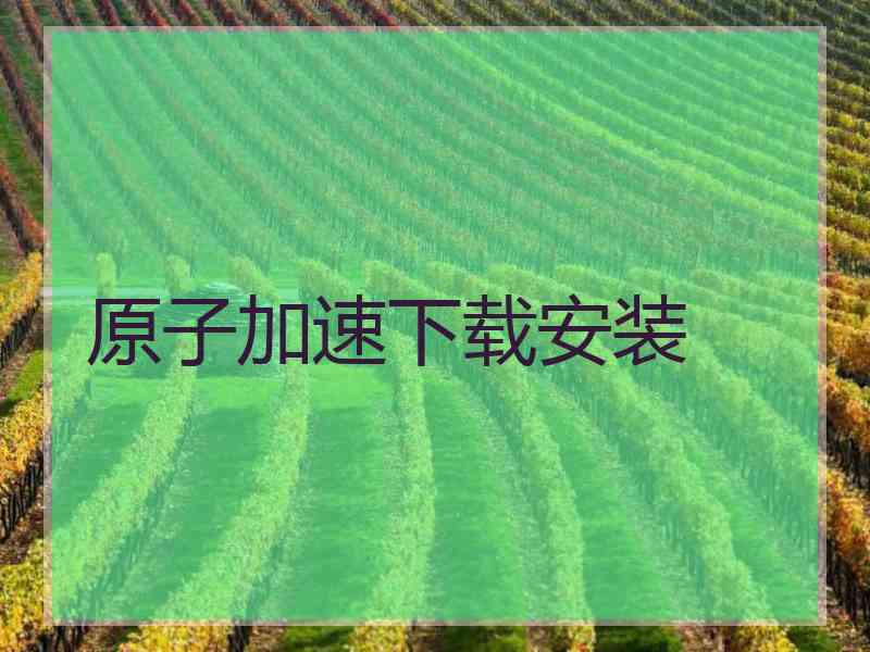 原子加速下载安装