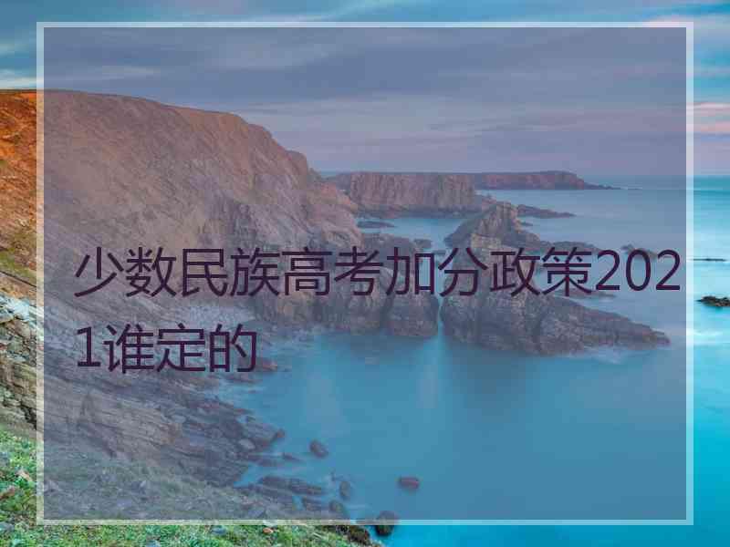 少数民族高考加分政策2021谁定的