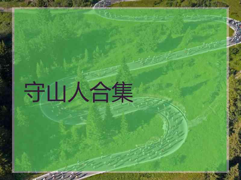 守山人合集