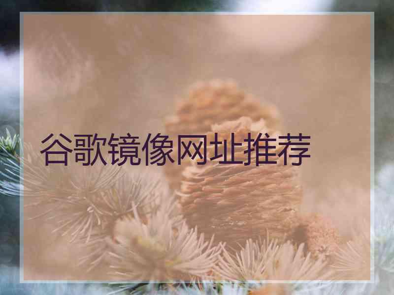 谷歌镜像网址推荐