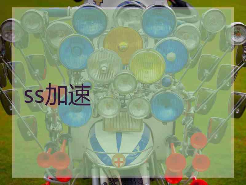ss加速