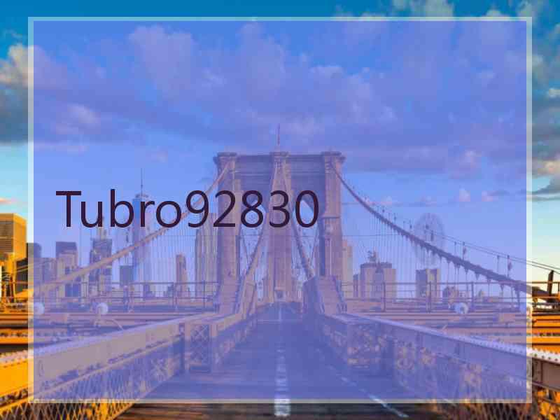 Tubro92830