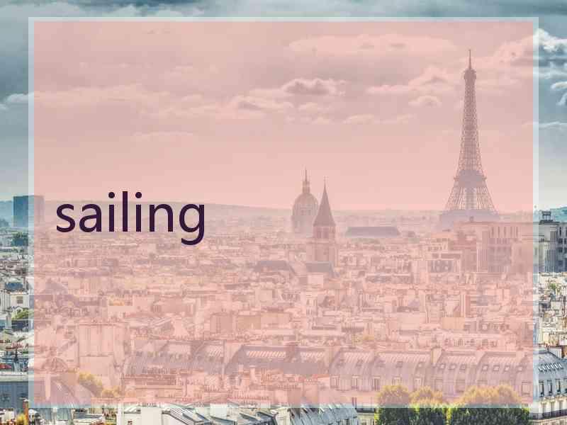 sailing