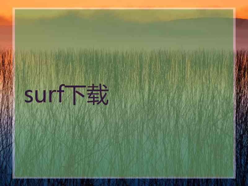surf下载