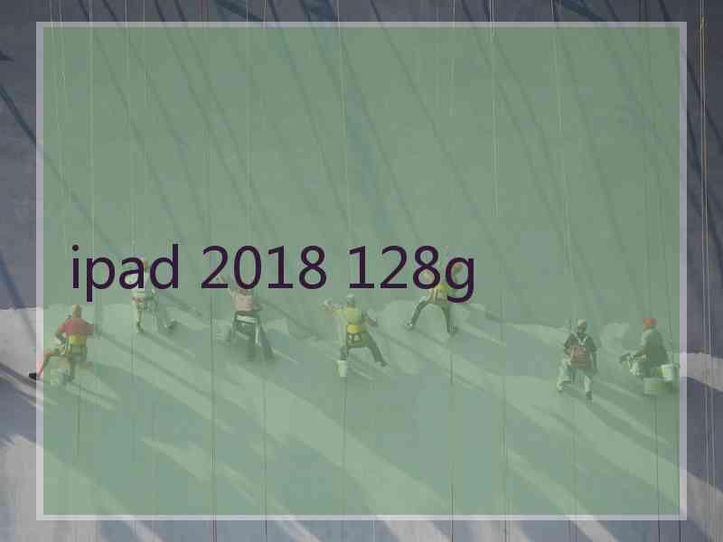 ipad 2018 128g