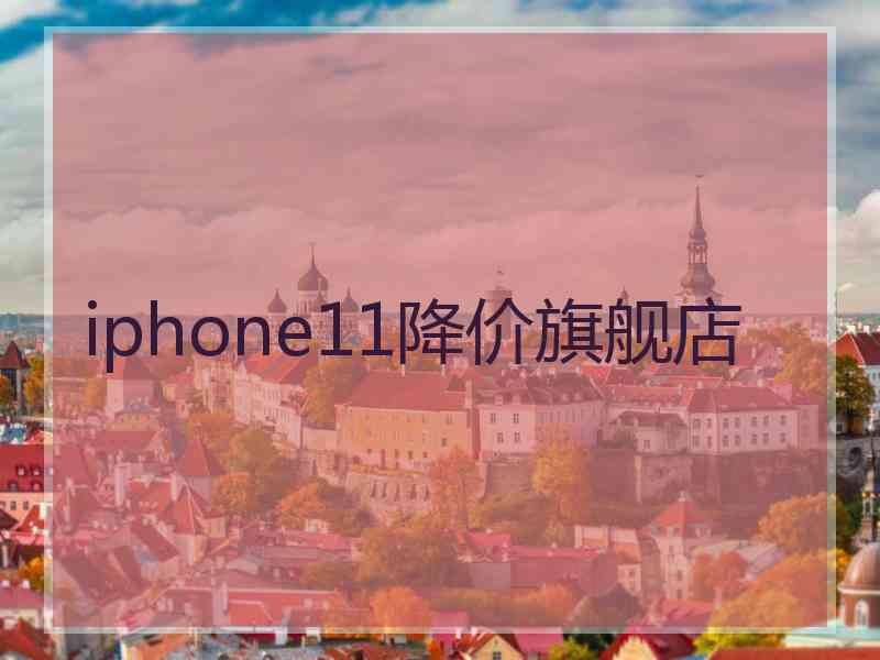 iphone11降价旗舰店