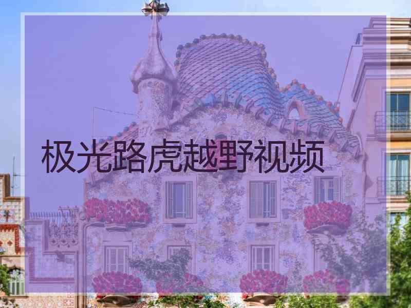 极光路虎越野视频