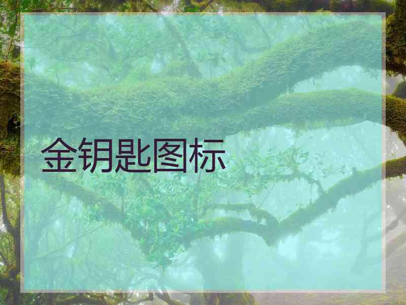 金钥匙图标