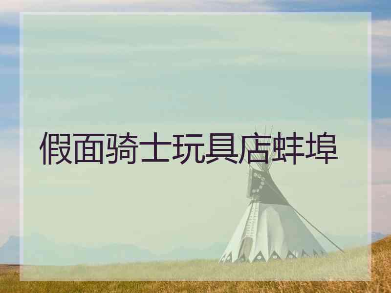 假面骑士玩具店蚌埠