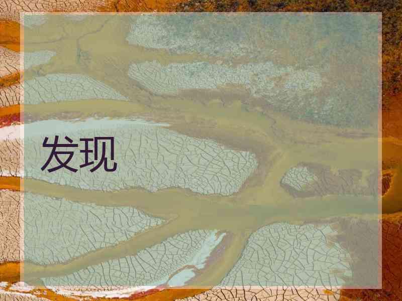 发现