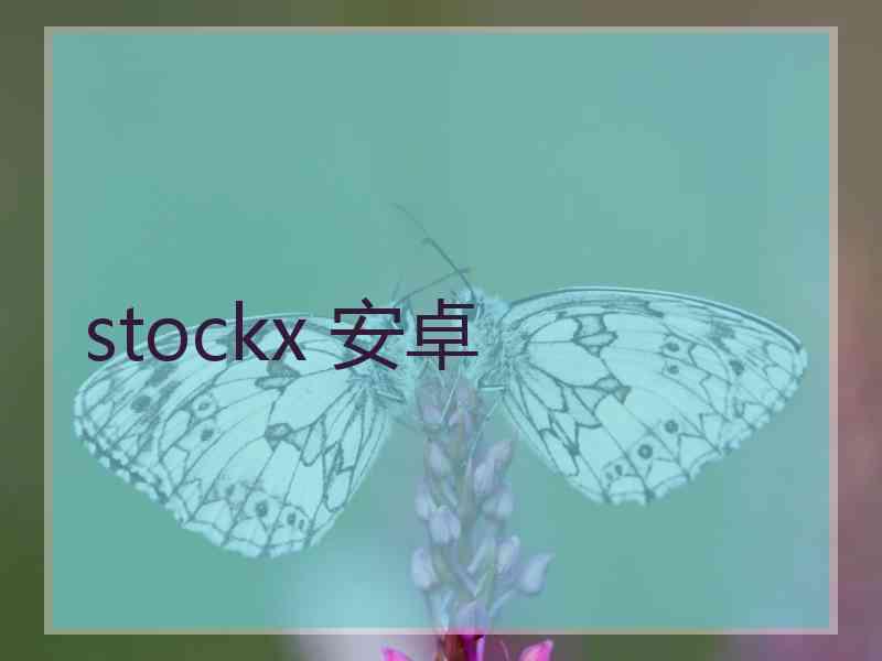 stockx 安卓