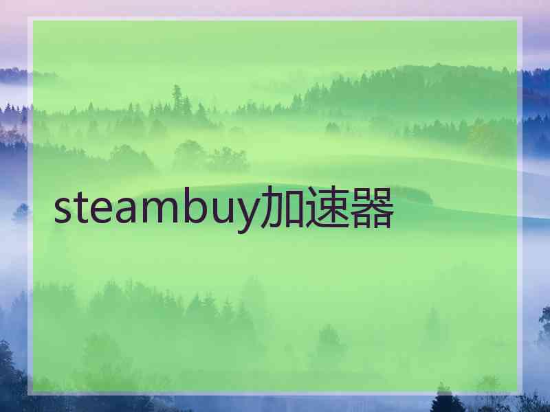 steambuy加速器